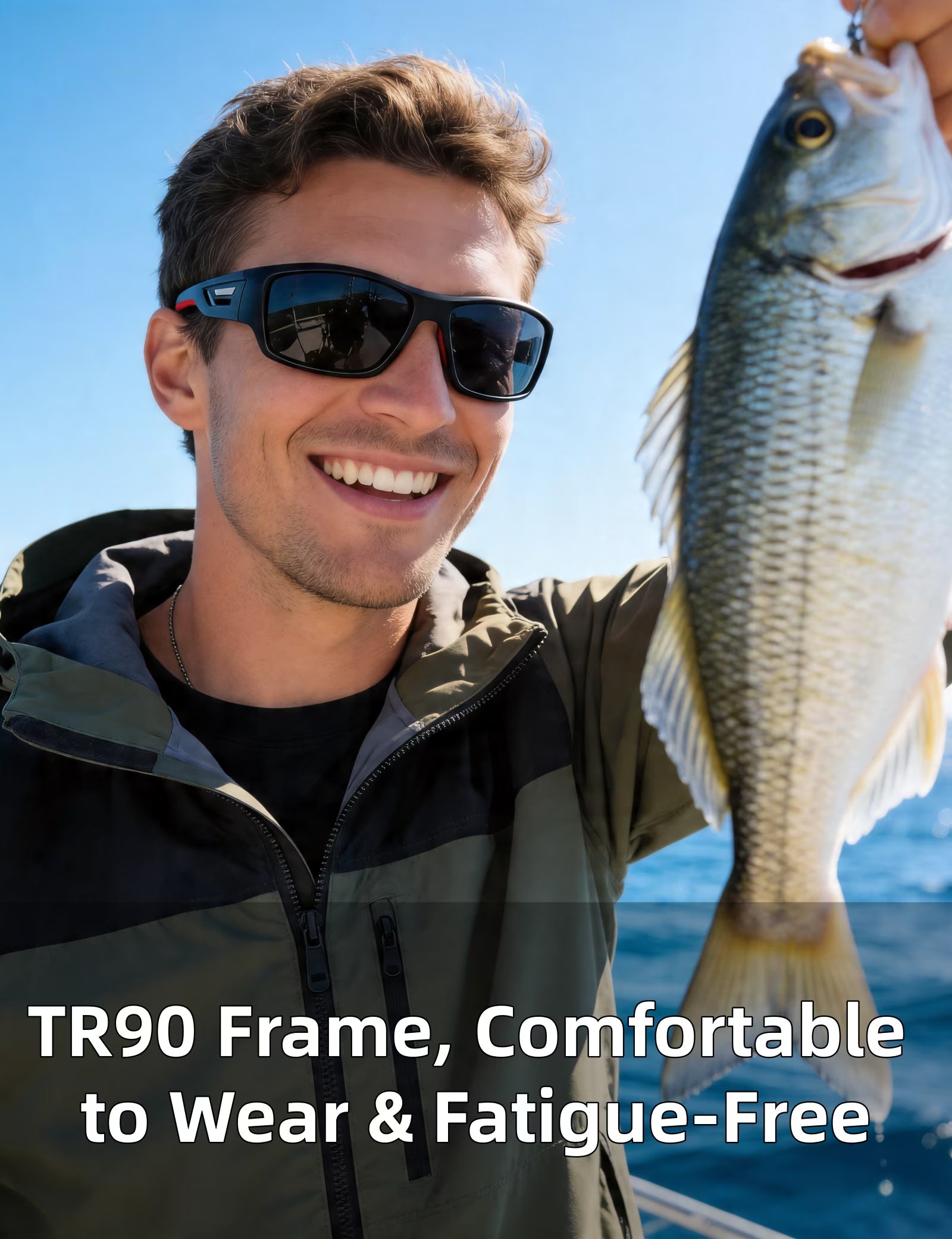 Polarized Sports Sunglasses for Men and Women